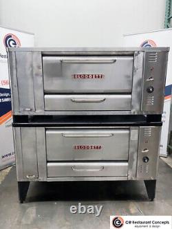 Used Blodgett 1000 pizza oven double stack