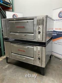 Used Blodgett 1000 pizza oven double stack