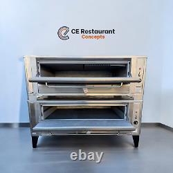 Used Blodgett 1048 pizza oven double deck gas or propane