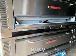 Used Blodgett 1060 pizza oven double deck gas or propane