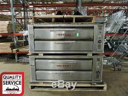 Used Blodgett 961P Commercial Gas Pizza Deck Oven