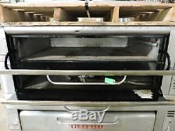 Used Blodgett 961P Commercial Gas Pizza Deck Oven
