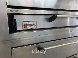 Used MARSAL SD 1060 Double deck gas pizza oven