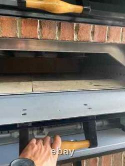 Used Marsal MB42 Double deck pizza oven Gas or Propane