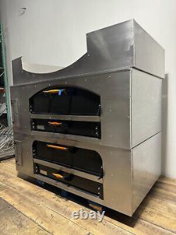 Used Marsal MB60 Double deck pizza oven Gas or Propane