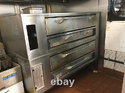 Used Marsal SD 660 Double Deck Gas Pizza Oven