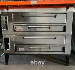 Used Marsal SD 660 Double Deck Gas Pizza Oven