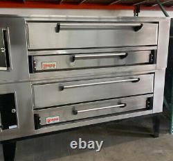 Used Marsal SD 660 Double Deck Gas Pizza Oven