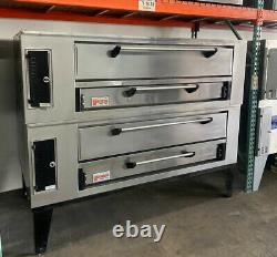 Used Marsal SD 660 Double Deck Gas Pizza Oven