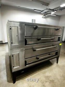 Used Marsal SD660 Double Deck Pizza Oven Warranty Included