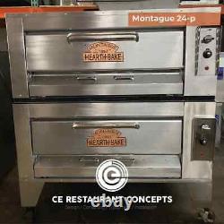 Used Montague 24P Pizza Oven Double Deck