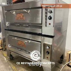 Used Montague 24P Pizza Oven Double Deck