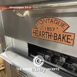 Used Montague 24P Pizza Oven Double Deck