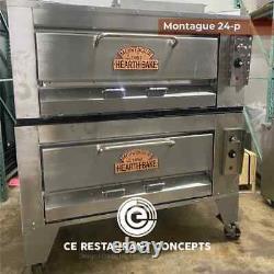 Used Montague 24P Pizza Oven Double Deck