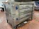 Used Bakers Pride Y802 Double Deck Gas Pizza Oven