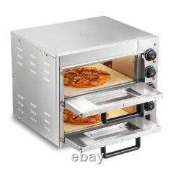 VEVOR Commercial Countertop Pizza Oven Electric Pizza Oven for 14 Pizza Indoor