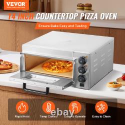 VEVOR Commercial Countertop Pizza Oven Electric Pizza Oven for 14 Pizza Indoor