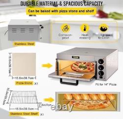 VEVOR Commercial Countertop Pizza Oven Electric Pizza Oven for 14 Pizza Indoor