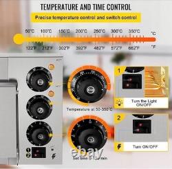 VEVOR Commercial Countertop Pizza Oven Electric Pizza Oven for 14 Pizza Indoor
