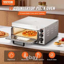 VEVOR Commercial Countertop Pizza Oven Electric Pizza Oven for 16 Pizza Indoor