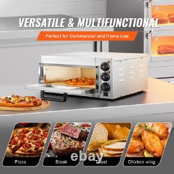 VEVOR Commercial Countertop Pizza Oven Electric Pizza Oven for 16 Pizza Indoor