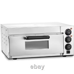 VEVOR Commercial Countertop Pizza Oven Electric Pizza Oven for 16 Pizza Indoor