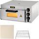 Vevor Commercial Pizza Oven Countertop, 14 Single Deck Layer, 110v 1300w Steel