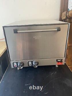 Vollrath 40848 Cayenne Counter Top Pizza Bake Oven Electric Two 17.5 Decks