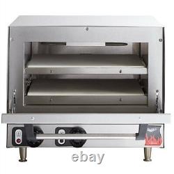 Vollrath Commercial Countertop Electric Pizza Oven 2 Ceramic Decks 208/240V