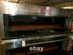 Vulcan Electric Stainless 3 Deck Pizza Oven Triple Stack Commercial 57 Wide