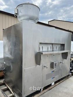 WOODSTONE FIRE DECK PIZZA OVEN, MODEL# WS-FD-9660, NATURAL GAS With EXHAUST FAN