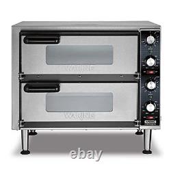 WPO350 Medium-Duty Double Deck Pizza Ovens for Double Deck Dual Chamber