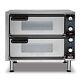 Wpo350 Medium-duty Double Deck Pizza Ovens For Double Deck Dual Chamber