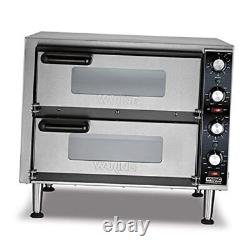 WPO350 Medium-Duty Double Deck Pizza Ovens for Double Deck Dual Chamber