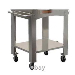 WPPO Stainless Steel Cart For Karma 32 Pizza Oven WKCT-2S