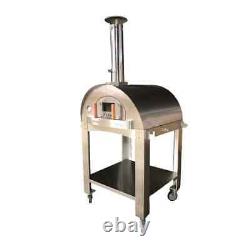 WPPO Stainless Steel Cart For Karma 32 Pizza Oven WKCT-2S