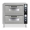 Waring Commercial Wpo750 Double-deck Pizza Oven (dual Door), Silver Scratch &