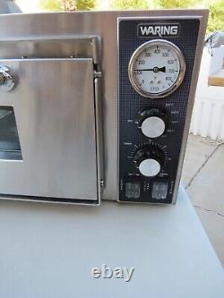 Waring WPO500 Single Deck Countertop Pizza Oven 120V