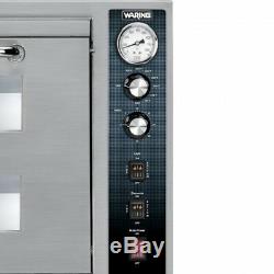 Waring WPO700 Commercial Double Deck Single Door Pizza Oven 1 Year Full Warranty