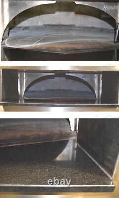 Wood Stone 5' Mt Adams Gas-Fired Brick Pizza Oven Stone Hearth WS-MS-5-RFG-IR-NG