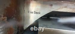 Wood Stone Fire Deck 9660 Commercial Pizza Oven WS-FD-9660-RRFGLL-RR-IR-DD-NG