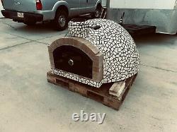 Woodfired pizza oven 90 cms interior diameter 7 pizzas 12 inches each