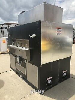 Woodstone WS-FD-9660 Gas 96 Pizza Oven with Exhaust Hood