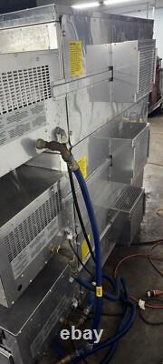 XLT 3255 Nat Gas Triple Stack Pizza Conveyor Ovens Video Demo