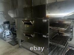 XLT 3270 Double Deck Conveyor Gas Pizza Oven Belt Width 32