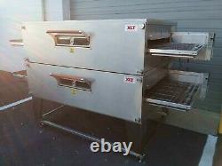 XLT 3270 Double Deck Conveyor Gas Pizza Oven Belt Width 32