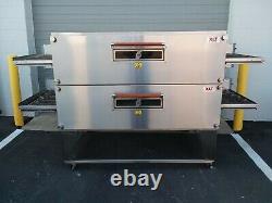 XLT 3270 Double Deck Conveyor Gas Pizza Oven Belt Width 32