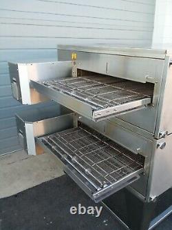 XLT 3270 Double Deck Conveyor Gas Pizza Oven Belt Width 32