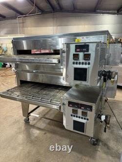 XLT 3870/3070 Nat Gas Double Stack Pizza Conveyor Ovens