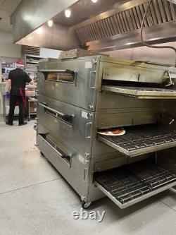 XLT 3870 Pizza Conveyor Ovens Triple Stack